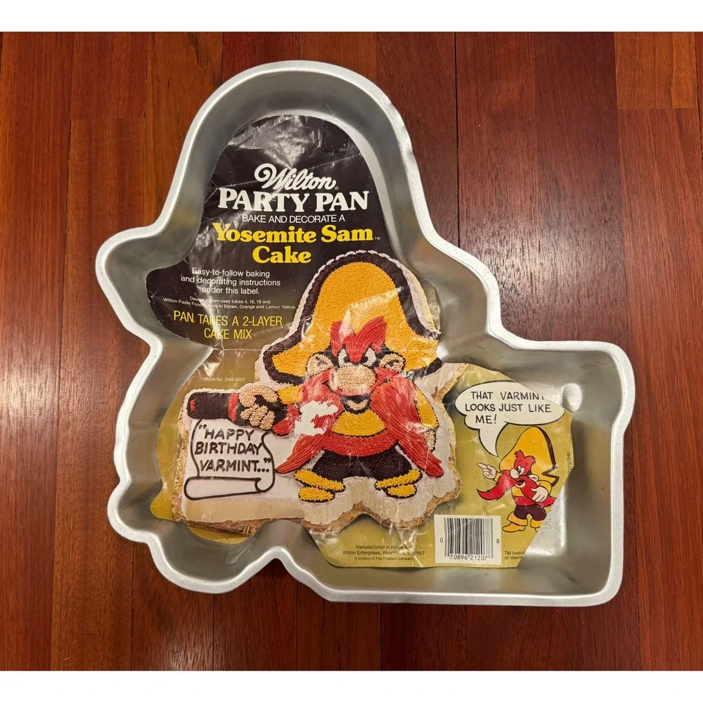 Yosemite Sam Cake Pan Winton 1981 Vintage Looney Tunes